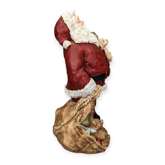 Vintage United Design Legends of Santa Clause Kris Kringle with Puppies Figure - Picture 5 of 13